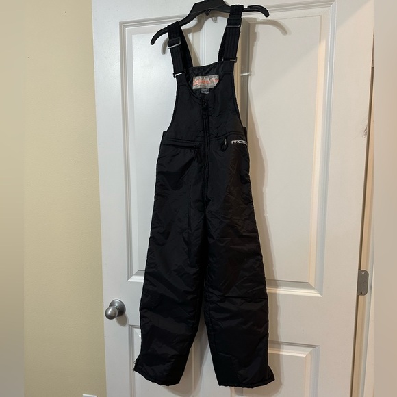 Arctix Kids' Insulated Snow Snowboarding Ski Bib‎ Overalls, Black, Youth Medium - Picture 2 of 10